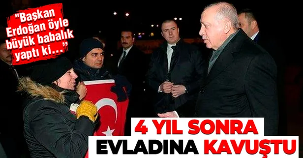 Aytaç Atasoy 4 yıl sonra evladına kavuştu: "Başkan Erdoğan öyle büyük babalık yaptı ki kızıma kavuştum"