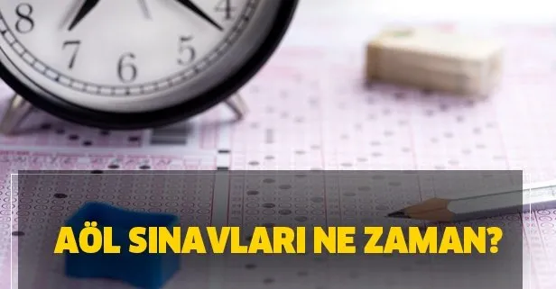 AÖL sınav yerleri ne zaman açıklanacak 2020? Açık öğretim ...