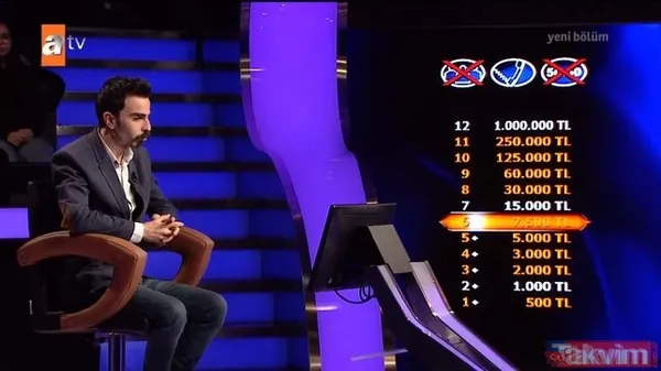 Birçok kişi araştırdı! Kim Milyoner Olmak İster'e damga vuran soru: Hangi adı taşıyan sadece bir Osmanlı padişahı vardır? - 9