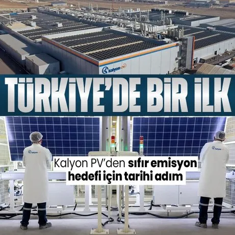 Kalyon PV Türkiye’nin ilk karbon nötr güneş paneli üreticisi