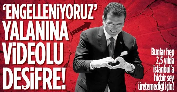 CHP’li İBB Başkanı Ekrem İmamoğlu’nun ’engelleniyoruz’ yalanını AK Partili Mehmet Tevfik Göksu çürüttü!