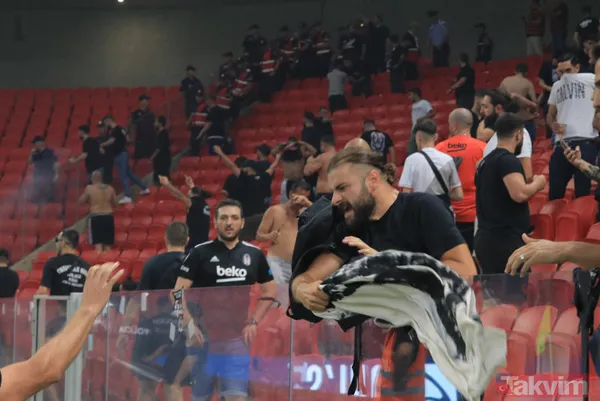 Beşiktaş Tirana maçında olay! Ceza tehlikesi var - 7