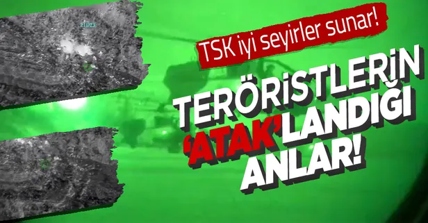 Son dakika: 4 PKK'lı terörist ATAK helikopteriyle öldürüldü!