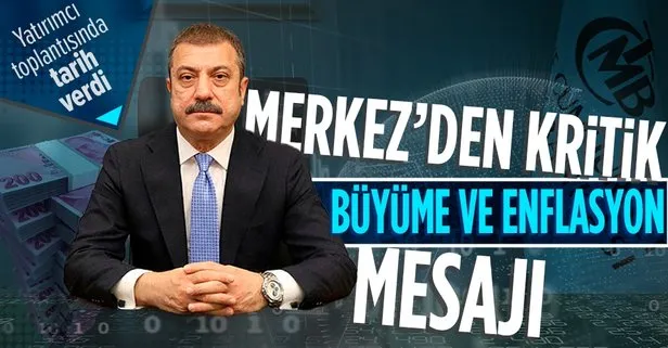 SON DAKİKA! Merkez Bankası Başkanı Şahap Kavcıoğlu’ndan flaş büyüme ve enflasyon mesajları
