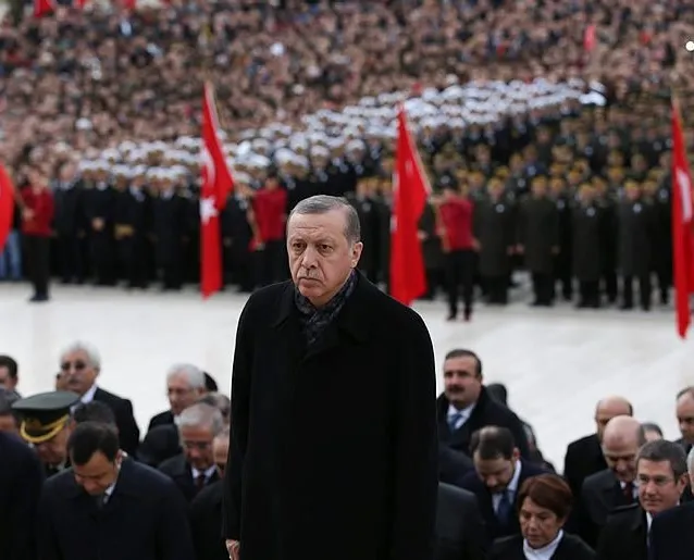 Anıtkabir’de Atatürk’ü anma töreni
