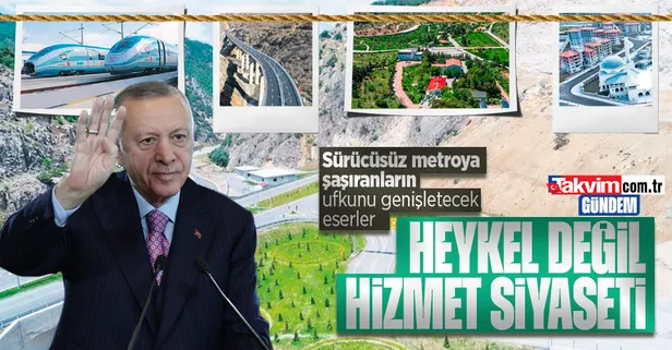 21 yılda Türkiye yeniden inşa edildi: Başkan Erdoğan liderliğinde hizmet siyaseti yüzleri güldürdü