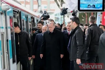Başkan Erdoğan açılışını yapmıştı! Gebze-Halkalı Banliyö Tren Hattı’nda ilk gün