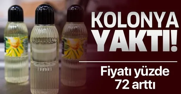 Kolonya Yakti Yuzde 72 Artti Takvim