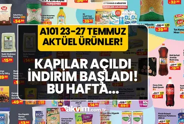 Bu hafta A101’de: 12’li kağıt havlu, 32’li tuvalet kağıdı, 90’lı bebek bezi, yüz maskesi... A101 FİYAT LİSTESİ 23-27 TEMMUZ 2023!