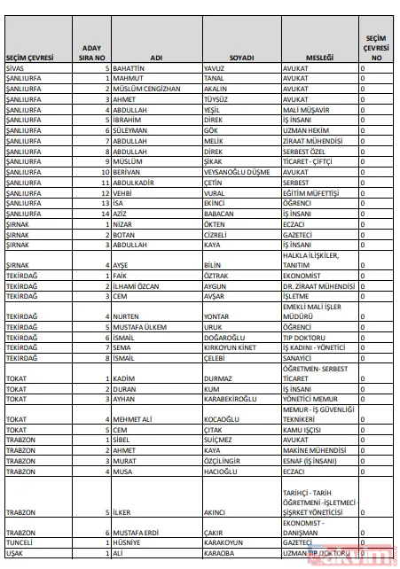 CHP'nin milletvekili listesinde yok yok! PKK sempatizanı, LGBT savunucusu, FETÖ'cü... İşte CHP'nin milletvekili listesi - 42
