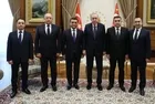 Başkan Erdoğan Külliye'de Özbek heyetini kabul etti