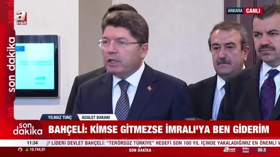 Bakan Tunç’tan Bahçeli’nin İmralı çıkışına yanıt: “Karar komisyonun yetkisinde”