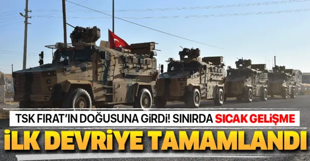 Sınırda sıcak gelişme! ABD ile ortak kara devriyesi tamamlandı