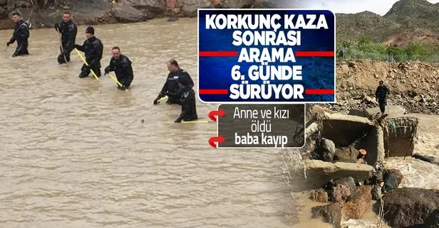 Erzurum’da korkunç kazada arama çalışmaları 6. günde! Ebe Büşra Tosun ve anne Sevinç Bulut öldü baba Fevzi Bulut kayıp