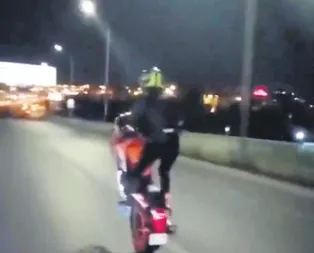 İstanbul’da motosikletli magandaların yok artık dedirtti