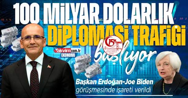 100 milyar dolarlık temas: Hazine ve Maliye Bakanı Mehmet Şimşek ile ABD'li mevkidaşı Janet Yellen ile görüşecek