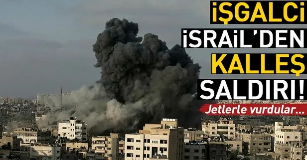 İsrail jetleri Gazze’yi vurdu!