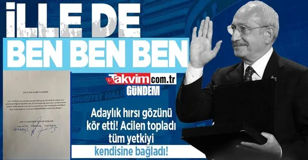 Son dakika: Kemal Kılıçdaroğlu aday olabilmek için bunu da yaptı! Kurmayları ile acil toplantısından çıkan karar: Tam yetki Kılıçdaroğlu’nun
