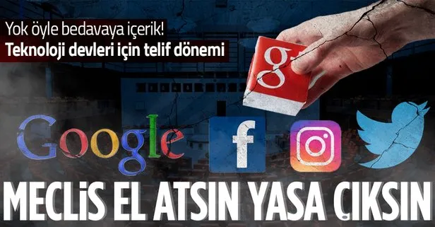 Google’dan sonra teknoloji devleri için telif dönemi: Twitter, Instagram hepsi ödesin