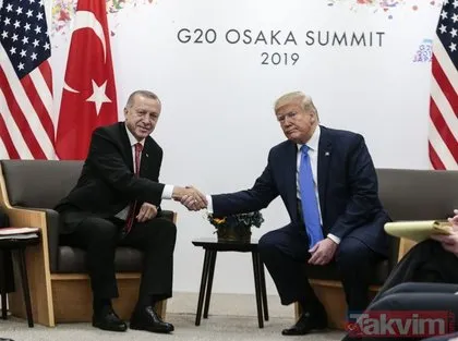 Başkan Recep Tayyip Erdoğan ve ABD Başkanı Trump G20’de görüştü
