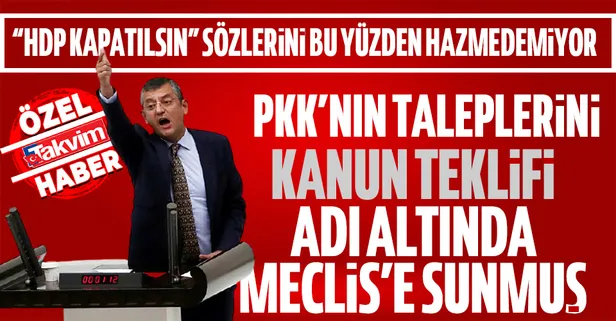MHP'den CHP'li Özgür Özel'e zehir zemberek sözler: PKK'nın taleplerini kanun teklifi diye Meclis'e sunuyor!
