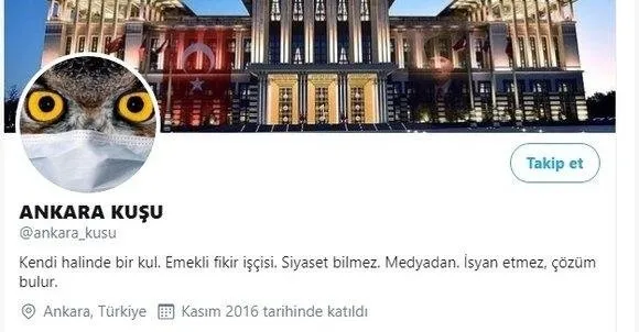 Ankara Kuşu hesabının sahibi Oktay Yaşar hakkında flaş gelişme!