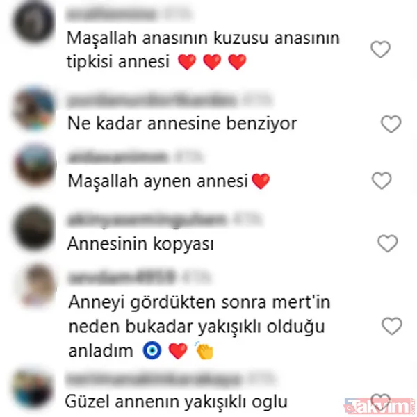 Tıpkı annesi: Mert Yazıcıoğlu’nun annesiyle benzerliği dikkat çekti! Gören hayran kaldı - 5