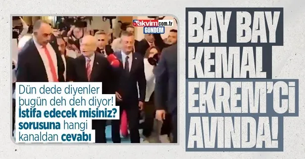 CHP’li Kemal Kılıçdaroğlu’ndan istifa sorusuna cevap: Hangi kanaldan geliyorsunuz?