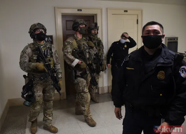 ABD'de 6 Ocak baskını! Protestocular Kongre binasına nasıl girdi? Son dakika görüntüleri şoke ediyor - 43