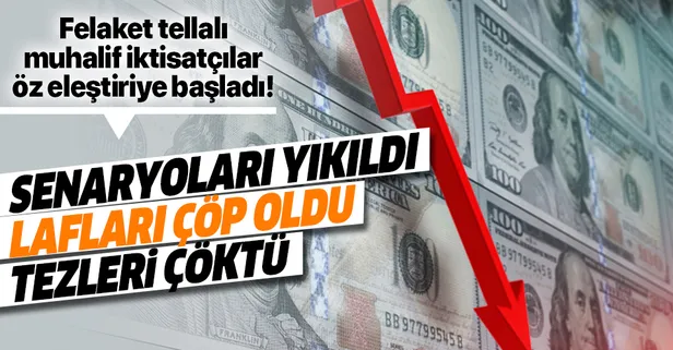Felaket tellalı ekonomistler ve iktisatçılar öz eleştiriye başladı! Tezleri çöp oldu