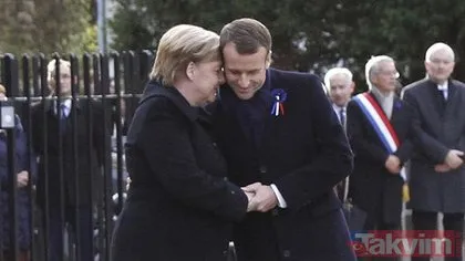 Merkel ve Macron’u utandıran anlar