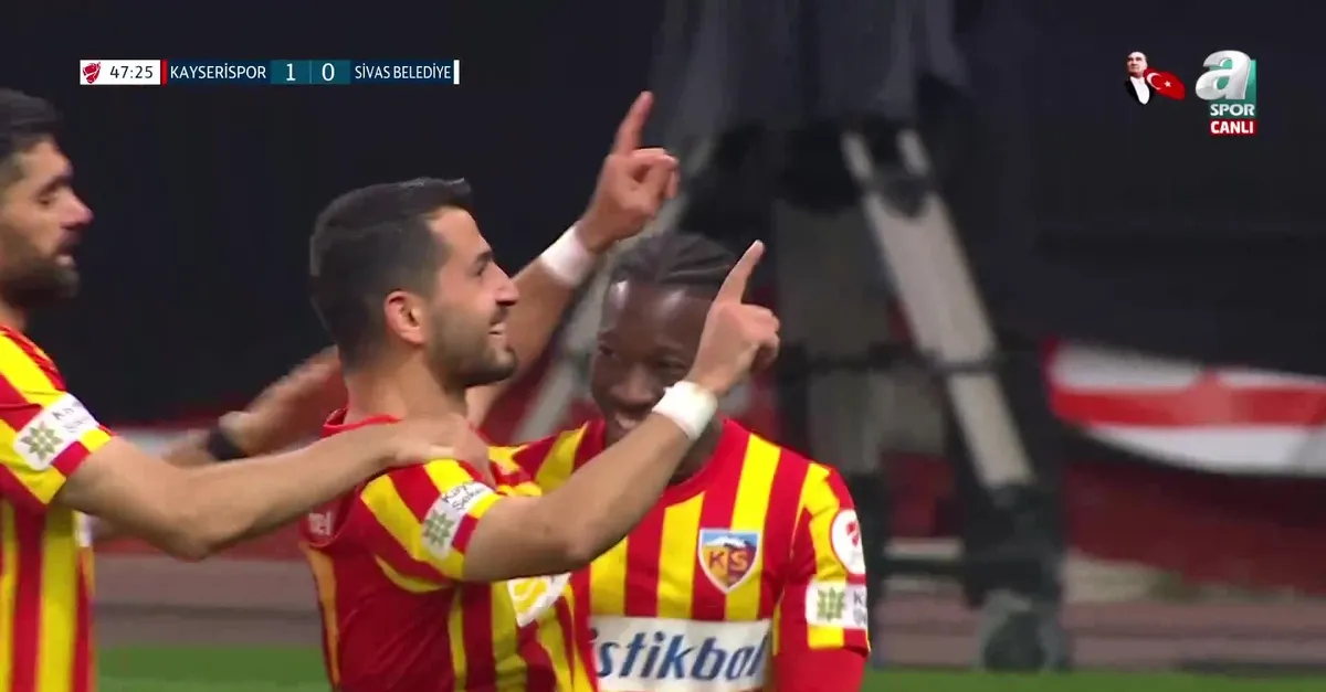 GOL | Kayserispor 1-0 Sivas Belediyespor (Ziraat Türkiye Kupası)