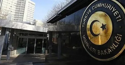 Dışişleri'nden ABD'ye Filistin tepkisi