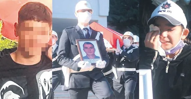 Trabzon’da dur ihtarına uymayan 16 yaşındaki Kemal Efe polis memuru Yusuf Ceylan’a çarpıp kaçtı