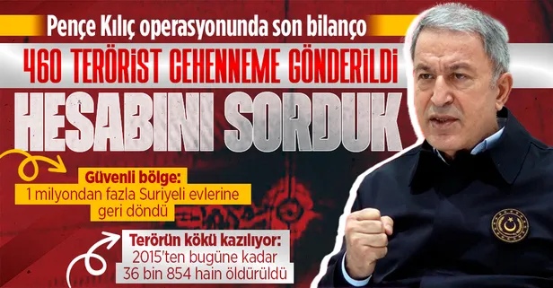 TBMM Bütçe sunumunda önemli açıklamalar! Bakan Akar: Pençe-Kilit Harekâtı sonucunda; 460 terörist öldürüldü