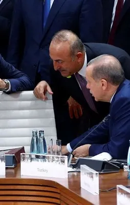 Erdoğan G20'de Trump ile bir süre görüştü