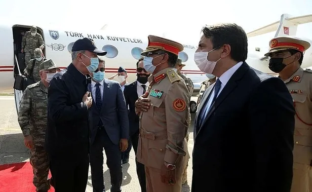 Milli Savunma Bakanı Hulusi Akar'dan Libya'da flaş açıklamalar: Meşru hükümetin yanındayız!-1