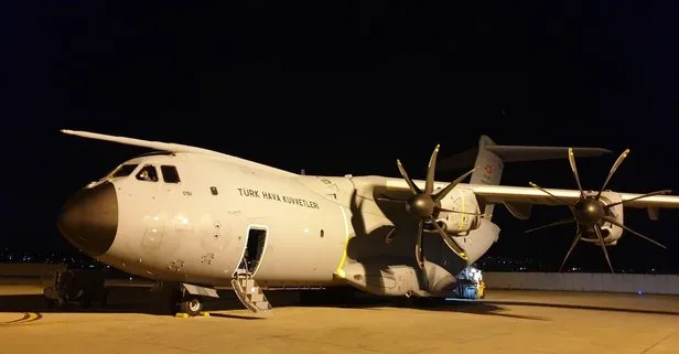 Son dakika: Balkanlar’a yardım malzemesi taşıyan uçak Türkiye’ye döndü