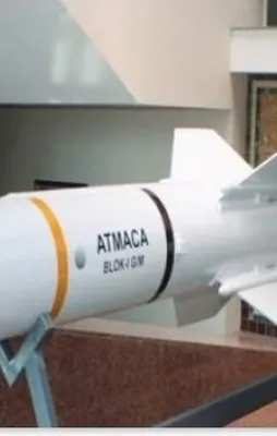 Türkiye'nin yeni füzesi ilk kez görüntülendi