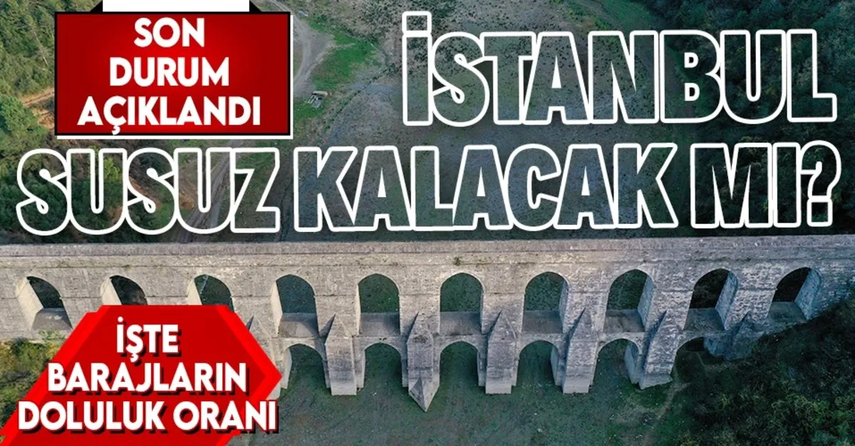 istanbul da baraj doluluk oraninda son durum ne yagislar su seviyesini yukseltti mi iste son 15 yilin oranlari takvim