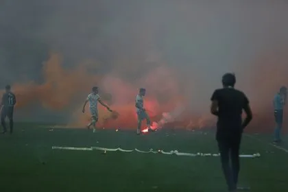 Eskişehirspor - Göztepe finalinde oyunun durduğu anlar!