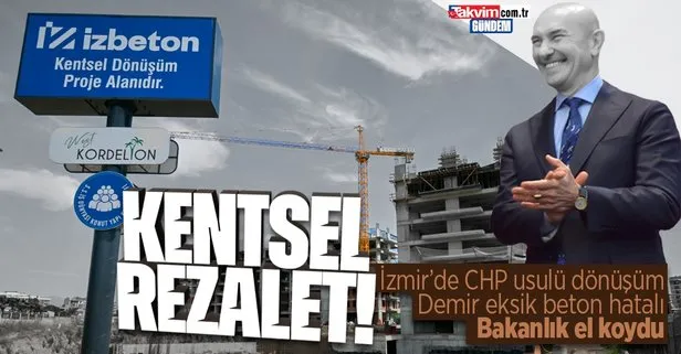 CHP’li İzmir Büyükşehir Belediyesi’nden skandal kentsel dönüşüm projesi: İnşaat mühürlendi! Tüm bloklar denetlenecek
