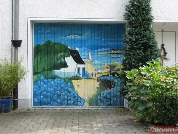 En sıra dışı garaj kapıları - 17