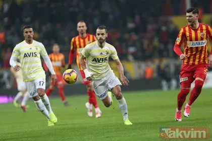 Kayserispor yenilgisi Fenerbahçe taraftarını çıldırttı!