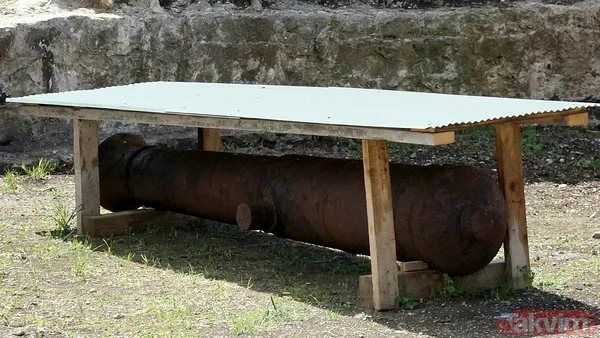 Trabzon'da 13. yüzyıldan kalma Akçakale Kalesi'nin kalıntıları deniz dibinden çıkarılıyor - 15