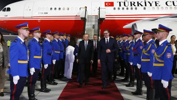 Başkan Erdoğan Balkan turunun ikinci durağı olan Sırbistan'da