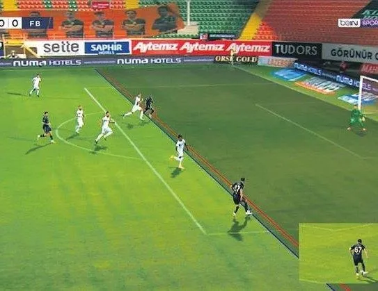 SON DAKİKA: TFF'den Fenerbahçe'nin Alanyaspor maçındaki kural hatası talebine ret!-1