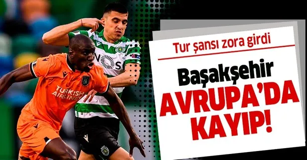 Başakşehir tur şansını zora soktu