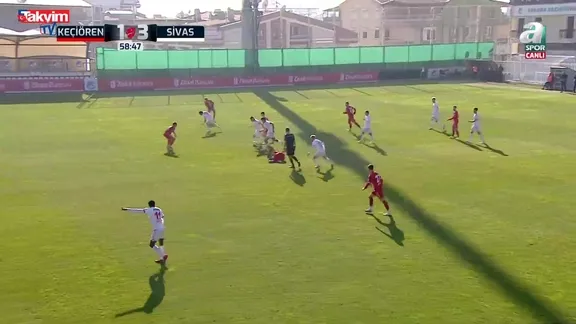 GOL İZLE: Keçiörengücü 1-4 Sivasspor