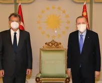 Başkan Erdoğan, Kaslowski’yi kabul etti